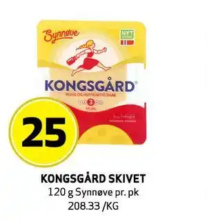 Bunnpris KONGSGÅRD SKIVET tilbud