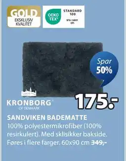 JYSK SANDVIKEN BADEMATTE tilbud