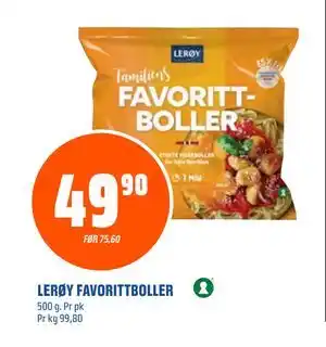 Coop Obs LERØY FAVORITTBOLLER tilbud