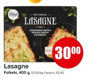 Spar Lasagne tilbud