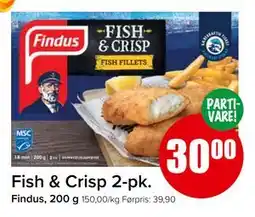 Spar Fish & Crisp 2-pk tilbud