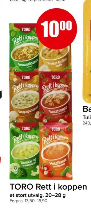 Spar TORO Rett i koppen tilbud