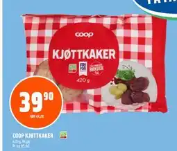 Coop Obs COOP KJØTTKAKER tilbud