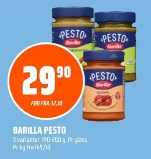 Coop Obs BARILLA PESTO tilbud