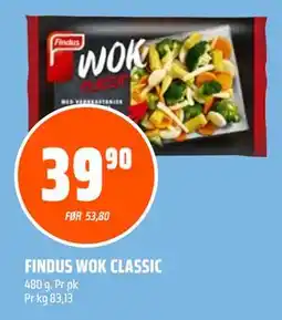 Coop Obs FINDUS WOK CLASSIC tilbud