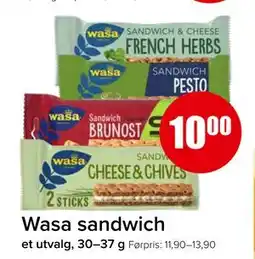 Spar Wasa sandwich tilbud