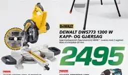 Coop Byggmix DEWALT DWS773 1300 W KAPP- OG GJÆRSAG tilbud