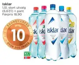 Meny Isklar tilbud