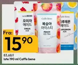 Gigaboks Iste 190 ml Caffe bene tilbud