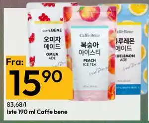 Gigaboks Iste 190 ml Caffe bene tilbud