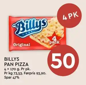 Coop Mega BILLYS PAN PIZZA tilbud