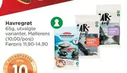 Meny Havregrøt tilbud