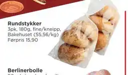 Meny Rundstykker tilbud