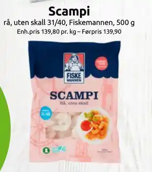 Joker Scampi tilbud