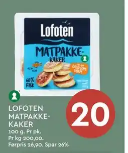 Coop Mega LOFOTEN MATPAKKEKAKER tilbud