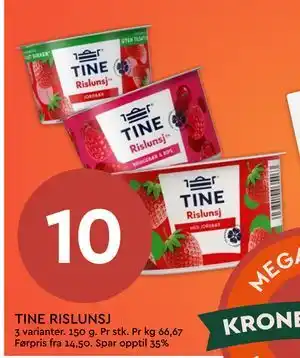 Coop Mega TINE RISLUNSJ tilbud