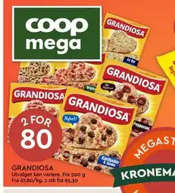 Coop Mega GRANDIOSA tilbud