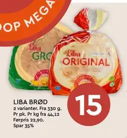 Coop Mega LIBA BRØD tilbud