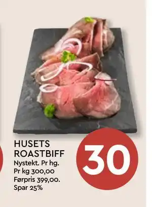 Coop Mega HUSETS ROASTBIFF tilbud