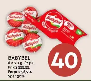 Coop Mega BABYBEL tilbud