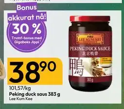 Gigaboks Peking duck saus 383 g tilbud