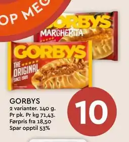 Coop Mega GORBYS tilbud