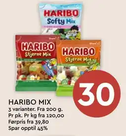 Coop Mega HARIBO MIX tilbud