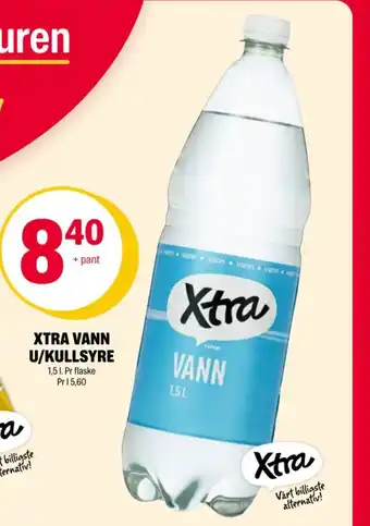 Coop Extra XTRA VANN U/KULLSYRE tilbud