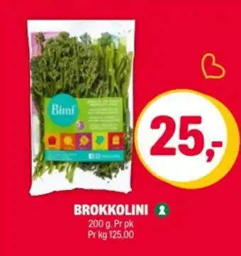 Coop Extra BROKKOLINI tilbud