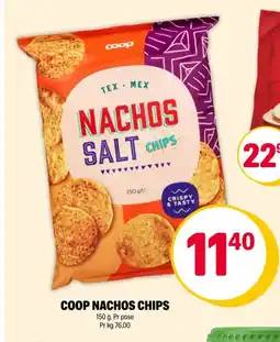 Coop Extra COOP NACHOS CHIPS tilbud