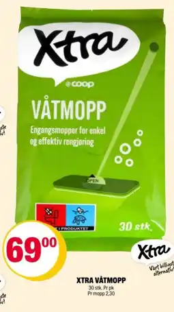 Coop Extra XTRA VÅTMOPP tilbud