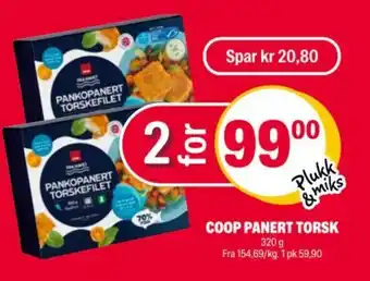 Coop Extra COOP PANERT TORSK tilbud