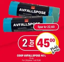 Coop Extra COOP AVFALLSPOSE tilbud