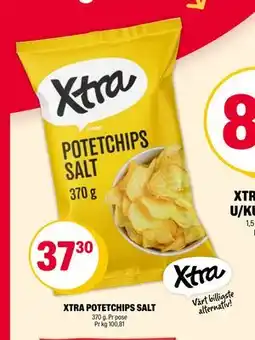 Coop Extra XTRA POTETCHIPS SALT tilbud