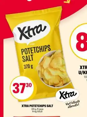 Coop Extra XTRA POTETCHIPS SALT tilbud