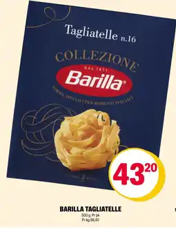 Coop Extra BARILLA TAGLIATELLE tilbud