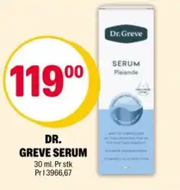 Coop Extra DR. GREVE SERUM tilbud