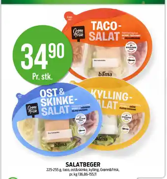 Kiwi SALATBEGER tilbud
