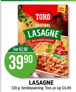 Kiwi LASAGNE tilbud