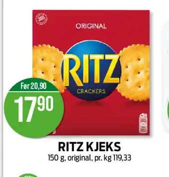 Kiwi RITZ KJEKS tilbud