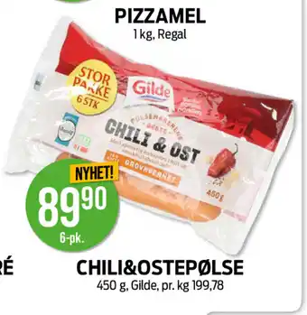 Kiwi CHILI&OSTEPØLSE tilbud