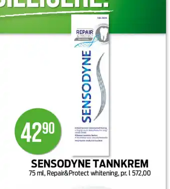 Kiwi SENSODYNE TANNKREM tilbud