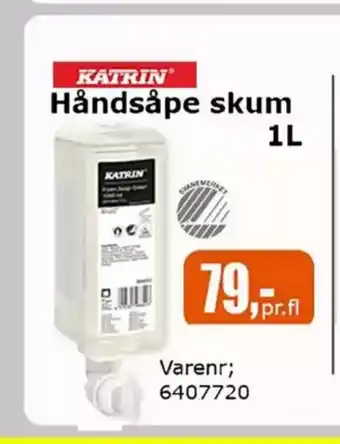 Kontorspar Håndsåpe skum tilbud