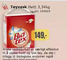 Kontorspar Tøyvask Hvitt tilbud