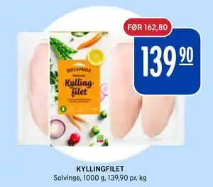 Rema 1000 KYLLINGFILET tilbud