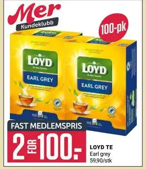 Europris LOYD TE tilbud