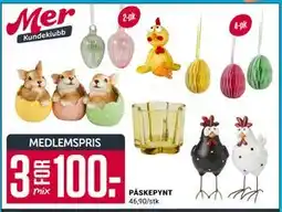 Europris PÅSKEPYNT tilbud
