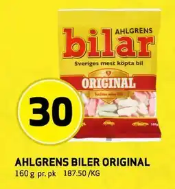 Bunnpris AHLGRENS BILER ORIGINAL tilbud