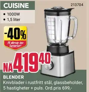 Europris BLENDER tilbud