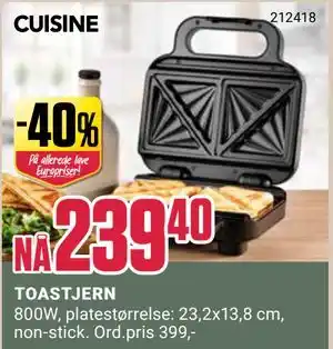 Europris TOASTJERN tilbud